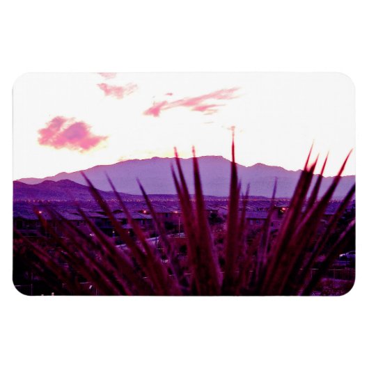Magnet Flexible Las Vegas Skyline Résidentiel Mountain View #1 (Horizontal)