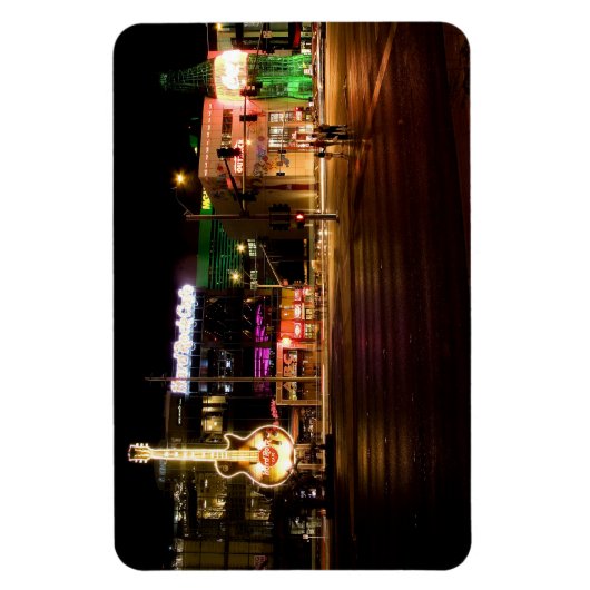 Magnet Flexible Las Vegas Strip @ Night Aimant Flexible #5 (Vertical)