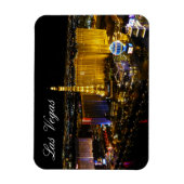 Magnet Flexible Las Vegas Strip, Vue aérienne, Lumières nocturnes (Vertical)