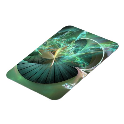 Magnet Flexible Laser Light Show sur disque vert (Côté Gauche)