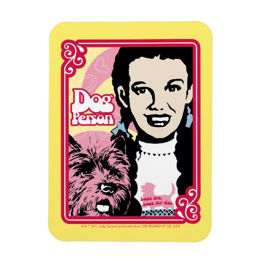 Magnet Flexible L'Assistant D'Oz™ | Dorothy™ & Toto™ - Personne de (Vertical)