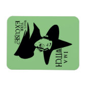 Magnet Flexible L'Assistant D'Oz™ | Je suis une sorcière (Horizontal)