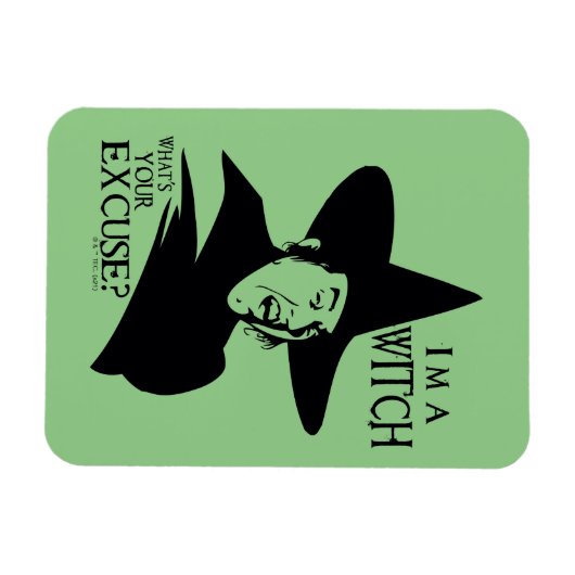 Magnet Flexible L'Assistant D'Oz™ | Je suis une sorcière (Horizontal)