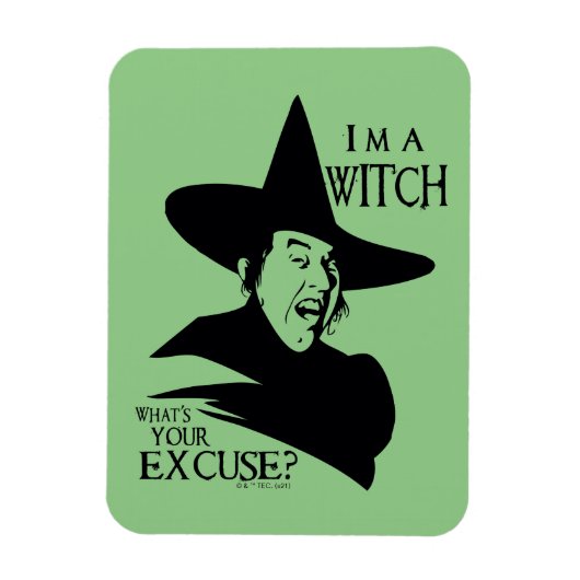 Magnet Flexible L'Assistant D'Oz™ | Je suis une sorcière (Vertical)