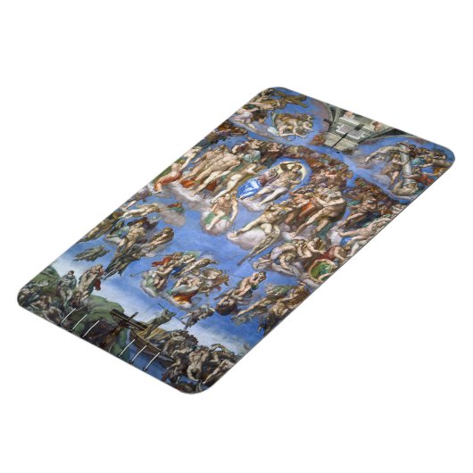 Magnet Flexible Last Judment From The Sistine Chapel By Michelan (Côté Gauche)