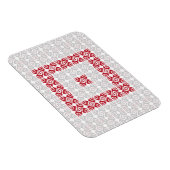 Magnet Flexible Latvian Morning SUN motif géométrique I (Côté Droit)