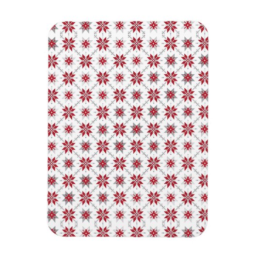 Magnet Flexible Latvian Morning SUN motif géométrique V (Vertical)