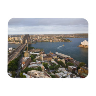 Magnet Flexible L'Australie, le Sydney, vue au-dessus des roches