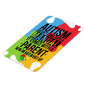 Magnet Flexible L'autisme ne vient pas avec un manuel (Côté Gauche)