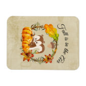 Magnet Flexible L'automne est dans la typographie aérienne avec éc (Horizontal)