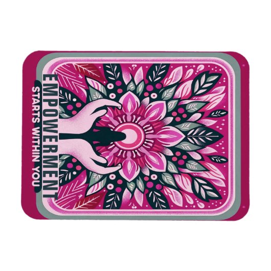 Magnet Flexible L'autonomisation commence en vous (Horizontal)