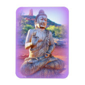 Magnet Flexible lavande aura buddha (Vertical)