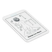 Magnet Flexible Lave-auto de désintox (Côté Droit)