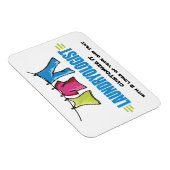 Magnet Flexible Lave-linge drôle (Côté Droit)