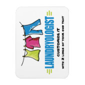 Magnet Flexible Lave-linge drôle (Vertical)