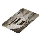 Magnet Flexible Lave-linge suspendue à sécher dans une ruelle en I (Côté Gauche)