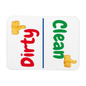 Magnet Flexible Lave-vaisselle (Horizontal)