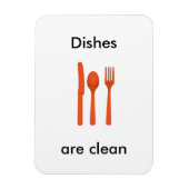 Magnet Flexible Lave-vaisselle (Vertical)