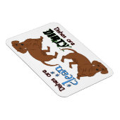 Magnet Flexible Lave-vaisselle à aimants rectangle lisse (Côté Droit)