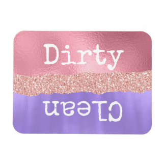 Magnet Flexible Lave-vaisselle Girl Clean