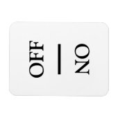 Magnet Flexible Lave-vaisselle Lave-linge noir blanc (Horizontal)