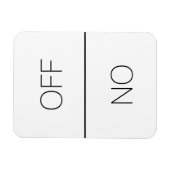 Magnet Flexible Lave-vaisselle Lave-linge noir blanc (Horizontal)