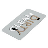 Magnet Flexible Lave-vaisselle pour chat - LG (Côté Gauche)