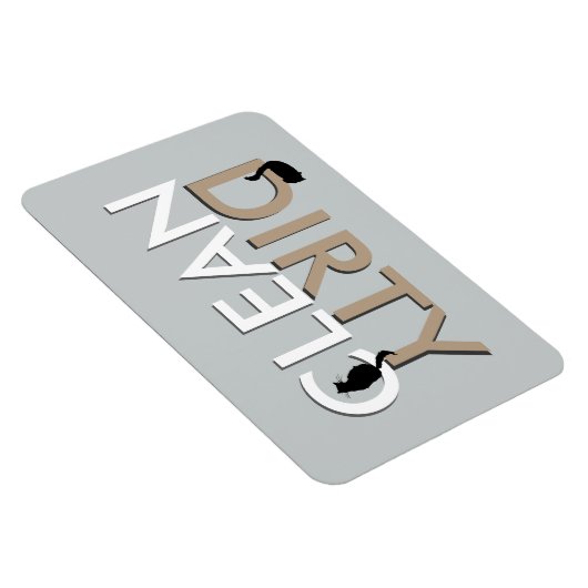 Magnet Flexible Lave-vaisselle pour chat - LG (Côté Droit)