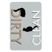 Magnet Flexible Lave-vaisselle pour chat - LG (Vertical)