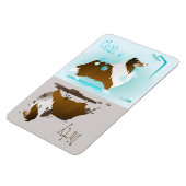 Magnet Flexible Lave-vaisselle propre (Côté Gauche)