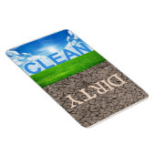 Magnet Flexible Lave-vaisselle propre aimant 4"X6" (Côté Droit)