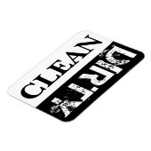 Magnet Flexible Lave-vaisselle propre et sale (Côté Gauche)