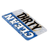 Magnet Flexible Lave-vaisselle propre et sale (Côté Droit)