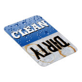 Magnet Flexible Lave-vaisselle propre et sale (Côté Droit)