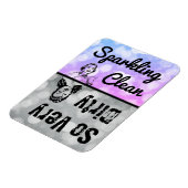 Magnet Flexible Lave-vaisselle très sale Retourner (Côté Gauche)