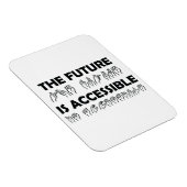 Magnet Flexible L'avenir est accessible ASL Sign Language (Côté Droit)