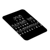 Magnet Flexible L'avenir est accessible ASL Sign Language (Côté Droit)