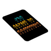 Magnet Flexible L'avenir est accessible ASL Sign Language (Côté Droit)