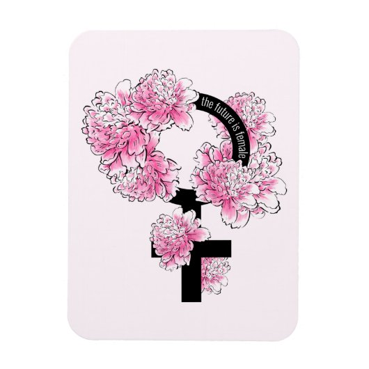 Magnet Flexible L'avenir est féminin (Vertical)