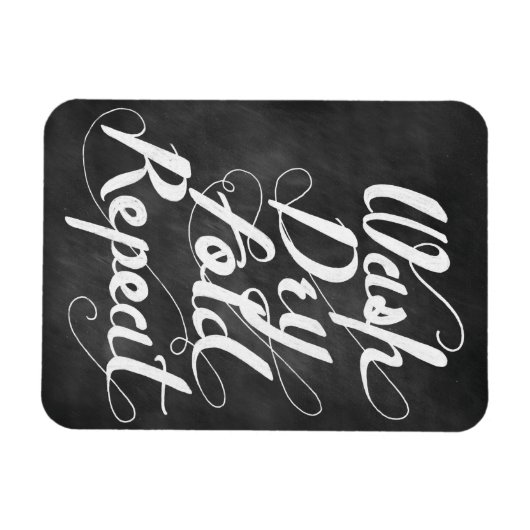 Magnet Flexible Laver Plier à sec Répéter (Horizontal)