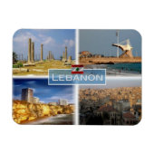 Magnet Flexible LB Liban - Beyrouth - Tripoli - Pneus (Horizontal)