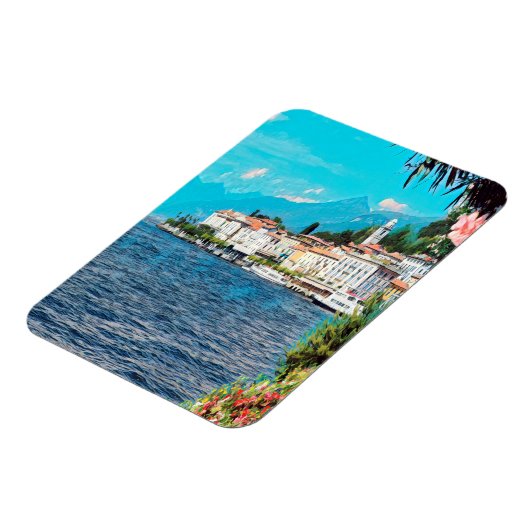 Magnet Flexible ldp BELLAGIO - Lac de Côme - (Côté Gauche)