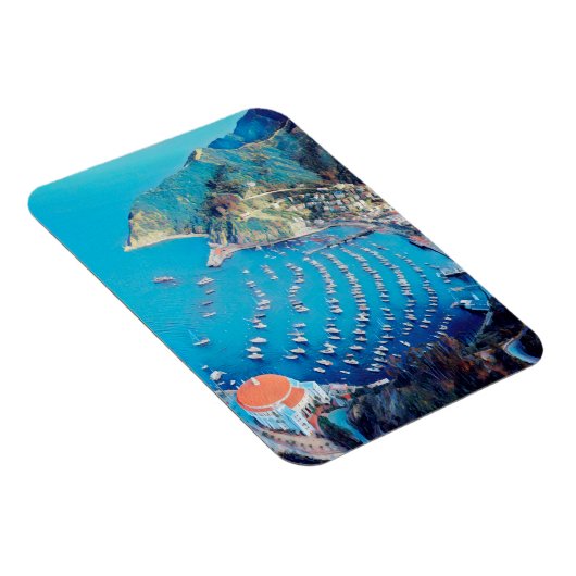 Magnet Flexible ldp PÈRE NOËL CATALINA Island - Californie - port (Côté Droit)