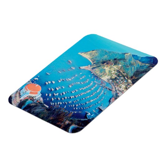 Magnet Flexible ldp PÈRE NOËL CATALINA Island - Californie - port (Côté Gauche)