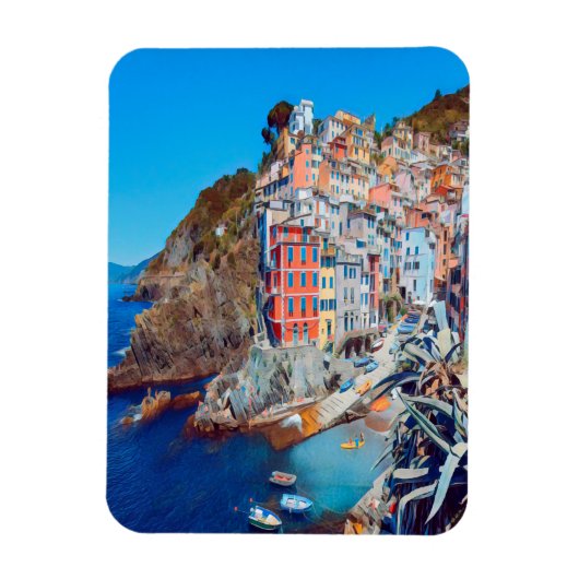 Magnet Flexible ldp RIOMAGGIORE - Cinque Terre - (Vertical)