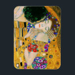 Magnet Flexible Le baiser de Gustav Klimt<br><div class="desc">Kiss by Gustav Klimt,  1907</div>