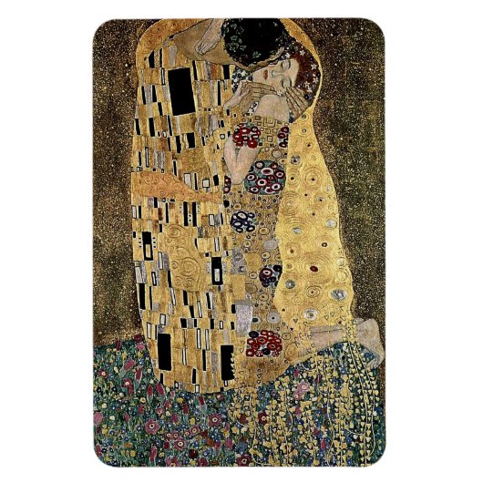 Magnet Flexible Le baiser de Gustav Klimt (vers 1908) (Vertical)