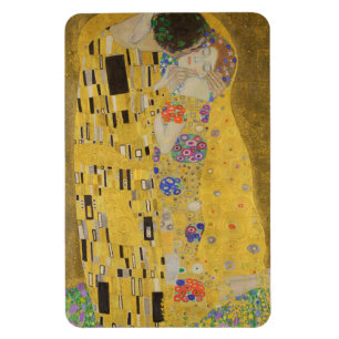 Magnet Flexible Le Baiser, peinture à l'huile Art Nouveau, Gustav