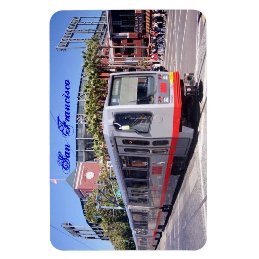 Magnet Flexible Le ballpark à San Francisco (Vertical)