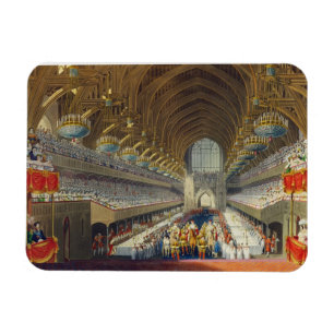 Magnet Flexible Le banquet royal, premier cours, d'un album cel